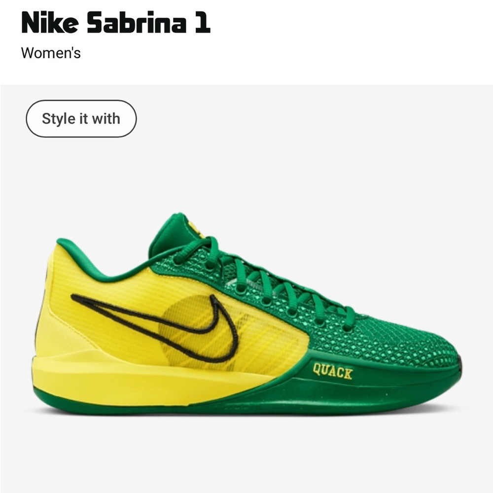 Nike Sabrina 1